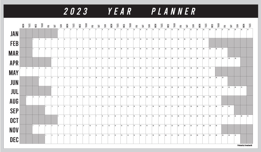 2023 calendar planner